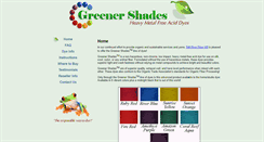 Desktop Screenshot of greenershades.com